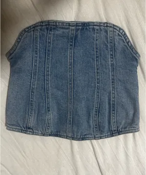 Aritzia Denim Forum Bustier thumbnail 2