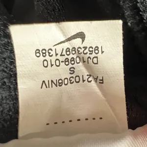 Nike Jogger Womens‎ Small Sportswear Heritage Black Poly Knit Pants DJ1099-010 thumbnail 5