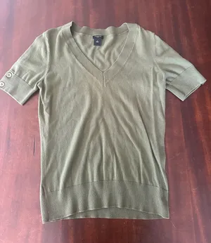 Women’s green small Ann Taylor shirt  thumbnail 1