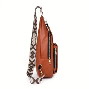 Vintage Bohemian Crossbody Bag - Beige thumbnail 4