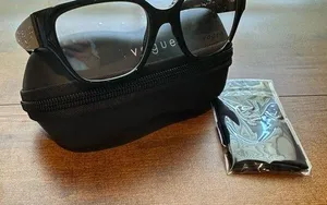 Vogue Classic Black unisex glasses to add prescription thumbnail 1