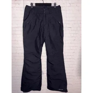 Columbia Womens Bugaboo Omni-Heat Insulated Snow Pants Charcoal Grey Black Small thumbnail 2