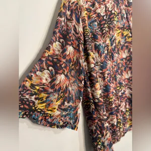 Love, Fire Multicolor Abstract Dress thumbnail 3