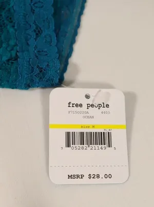 Free People NWT  Ocean Bralette thumbnail 4