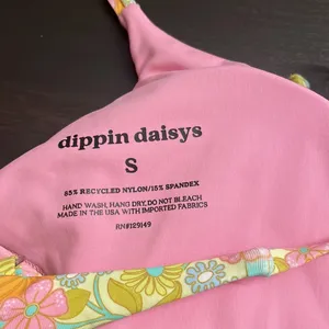 Dippin Daisy’s Floral Bikini Top thumbnail 3