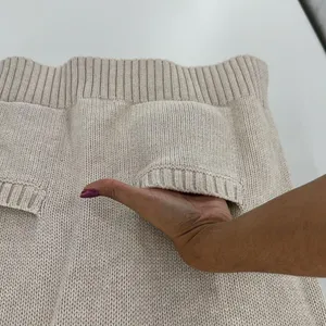 Gap sweater vest cream in color never worn NWOT oversized coastal grandma thumbnail 6