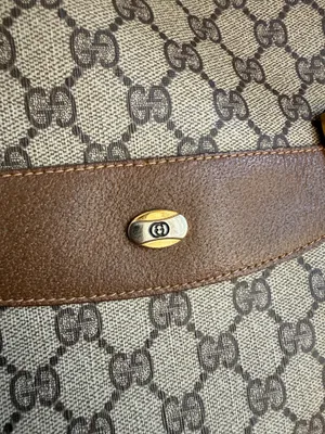 Gucci GG Tote Bag Canvas Leather thumbnail 15