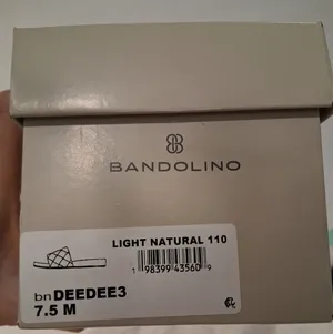 NEW Bandolino Natural Woven Straw Weave Deedee Slide Sandals Women's size 7.5 thumbnail 13
