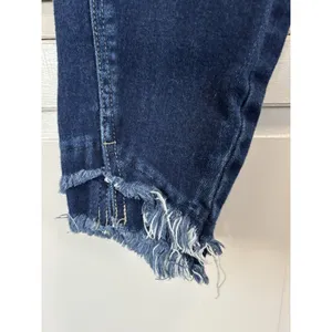 Kancan Denim Dark Wash Skinny Raw Double Hem Denim‎ Jeans Size 28 Mid Rise thumbnail 2