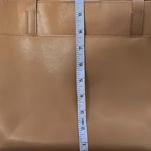Madewell Elegant Tan Leather‎ Tote Bag thumbnail 4