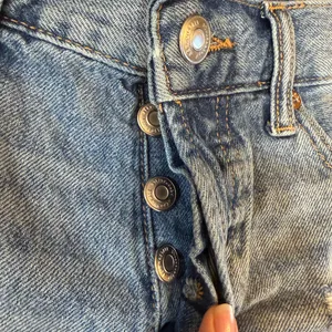 Aeropostale Women's Light Blue Distressed Jean Shorts thumbnail 3