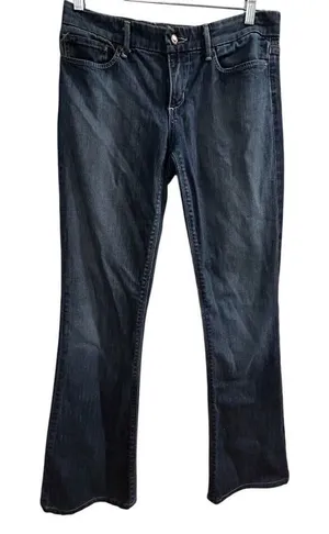 Joe's Jeans Women's Flare Jeans Black Dark‎ Wash Stretch Size 31 thumbnail 1