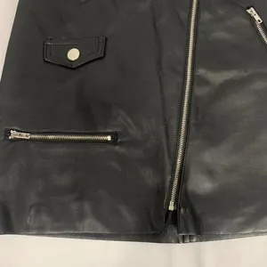 Forever 21 Women's Faux Black Leather Mini Skirt Size Small thumbnail 2