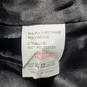 Nasty Gal Collection Black Faux Leather Longline Trench Coat Jacket Women's‎ M thumbnail 10