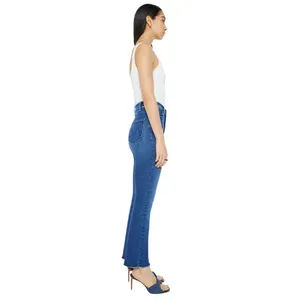 MOTHER The Hustler Flood Fray Jeans Whatever You Want Wash‎ Size 26 thumbnail 5