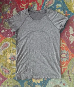Grey Lululemon Swiftly Tech Short Sleeve 10 thumbnail 1