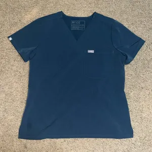 FIGS Catarina + High Waisted Zamora Jogger Scrubs Matching Set Dark‎ Harbor XS/S thumbnail 3