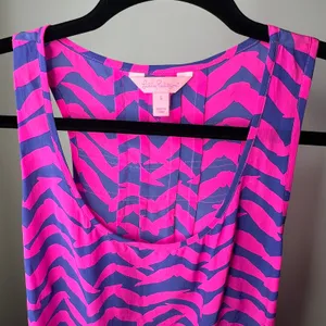 Lilly Pulitzer Silk Tank Size Small thumbnail 3