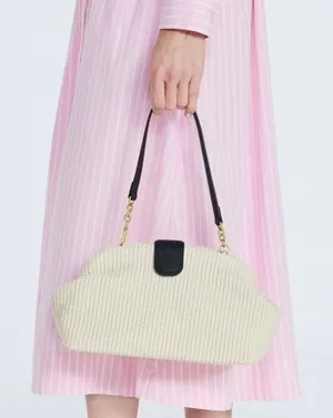 Free Assembly‎ Cream And Black Handbag thumbnail 1