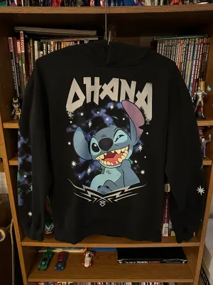 Disney Lilo and Stitch Ohana Hoodie thumbnail 1