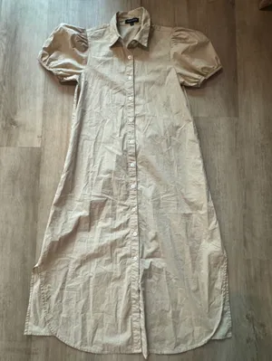Wyatt Wylde Taylor Shirt Dress Preppy Classic Sz S thumbnail 1