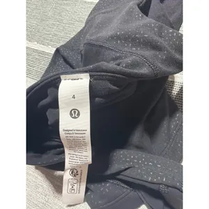 Lululemon Align Tank Top Black Nulu Cropped Yoga Bra Top Size 4 m thumbnail 4