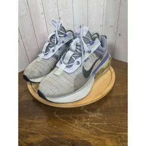 Nike Air Max 2021 Youth 7Y Womens Size‎ 8.5 Gray Blue Athletic Shoes Sneakers thumbnail 2