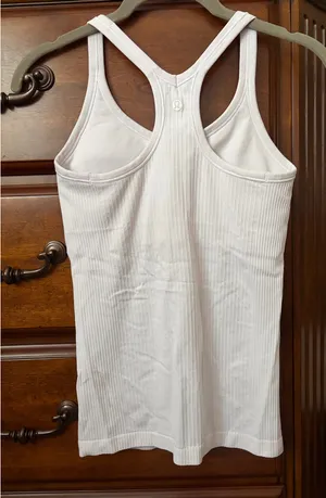 Lululemon White Ebb To Street Tank Top thumbnail 2