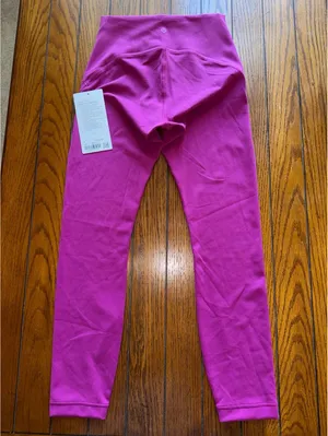 Lululemon Instill High Rise 25” Magenta Purple Size 4 NWT thumbnail 2