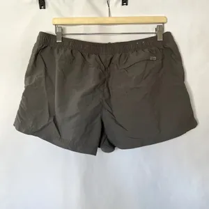 Columbia gray‎ elastic waist hiking shorts women's size XL nylon pants pockets thumbnail 5