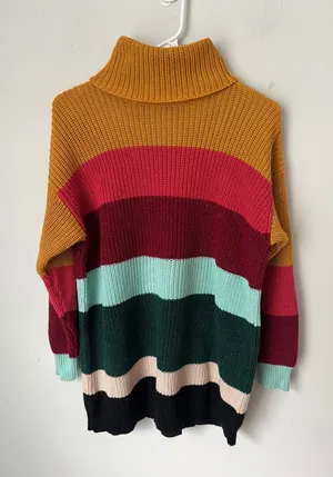 Farm Rio by Anthropologie striped sweater, size xxs ®️ thumbnail 1