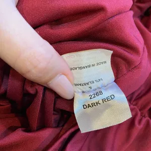 Oh Polly Forever Yours Ruched Bodycon Bandeau Midi Dress in Dark Red Style 2268 thumbnail 11