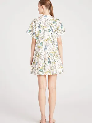 NWT Amur Zazie Floral Mini Shift Dress Womens‎ Size 2 thumbnail 4