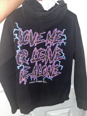 Lonely hearts club graphic hoodie thumbnail 4