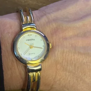Vintage Capezio gold tone bangle watch thumbnail 5