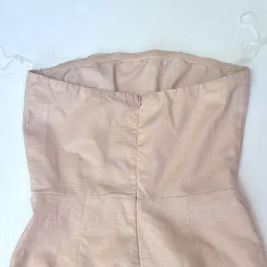 NWT SNDYS Nina Linen Jumpsuit in Natural, size XS thumbnail 5