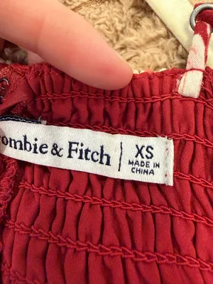 Abercrombie & Fitch high slit Midi Dress thumbnail 6