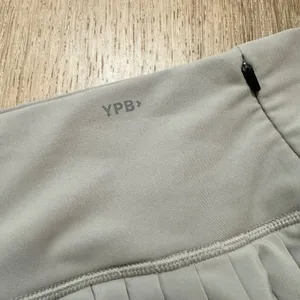 YPB x Abercrombie | Woman's Gray‎ Pleated Active Athleisure Skort Skirt, Size M thumbnail 6