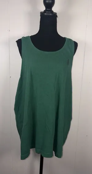 free people movement oversized tank mini dress small green thumbnail 1