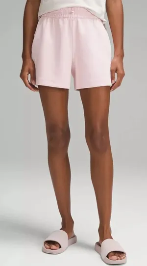 Lululemon Softstreme High Rise Short Flush Pink Casual Athletic Shorts 12 NWT thumbnail 1