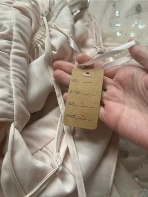 Sparkling Nude Star-Embellished Tulle Dress thumbnail 5