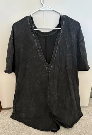 Free People Romper Black thumbnail 2