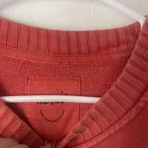 Aerie Small Coral Red Pink Oversized Mind In The Mountains Loungewear‎ Sweater thumbnail 5