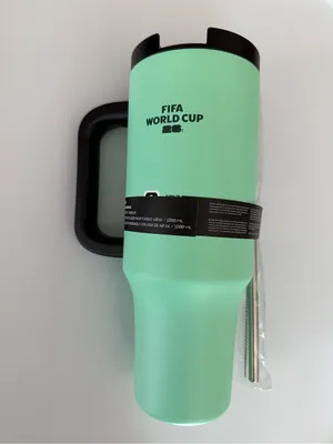 FIFA nwt Atlanta Stainless Steel Handle Tumbler Mint 40 oz World Cup 2026 thumbnail 4