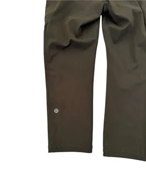 Lululemon Speed Up Crop Atletic Legging 21” Dark Olive Size 8 thumbnail 10