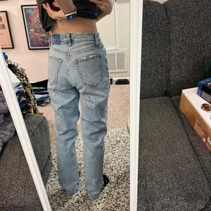 Abercrombie and Fitch 90s Straight Ultra High Rise Women's Jeans Curve Love thumbnail 2