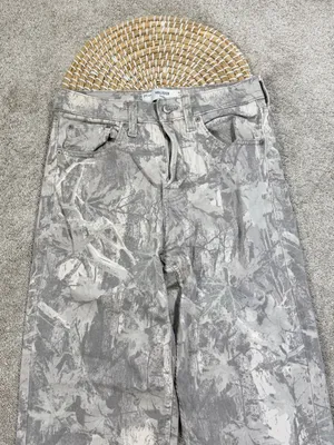 Hollister Women’s Camo Baggy Pants High Rise Skater W28 L30 thumbnail 2