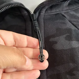 Lululemon Women's Scuba Hoodie Light Cotton Fleece Incognito Camo Gray 12 thumbnail 11