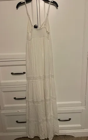 White Maxi Dress Arizona thumbnail 2