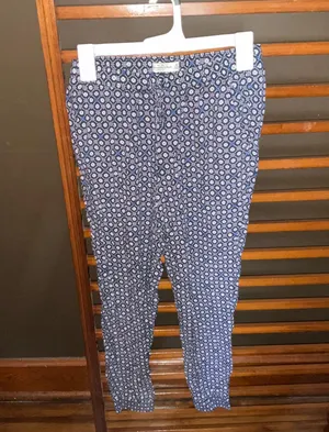 Abercrombie & Fitch Floral Joggers Sz. M thumbnail 1